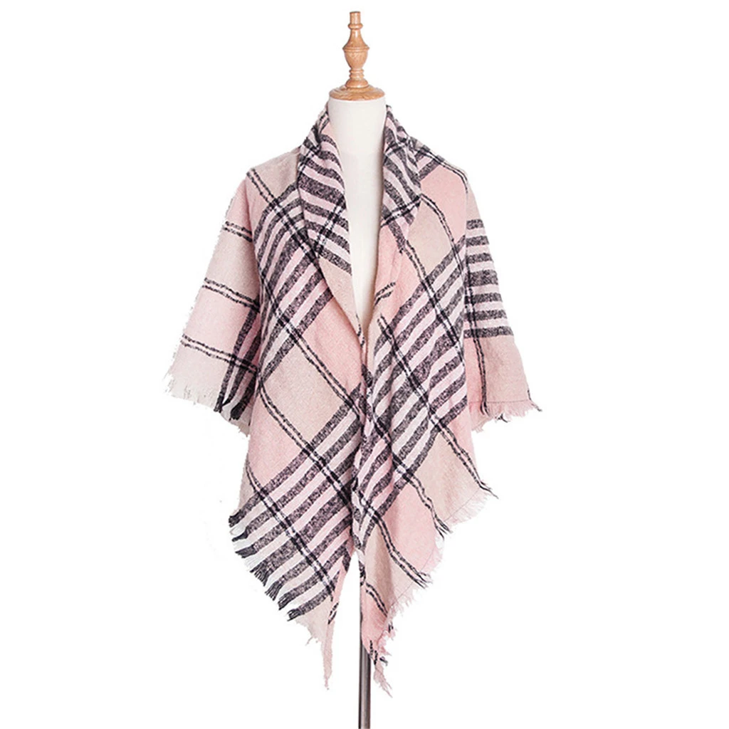 Модный бренд шарф осень зима в полоску Женский Большой размер элегантный теплые шали и шарфы мягкие Bufandas хиджаб 919