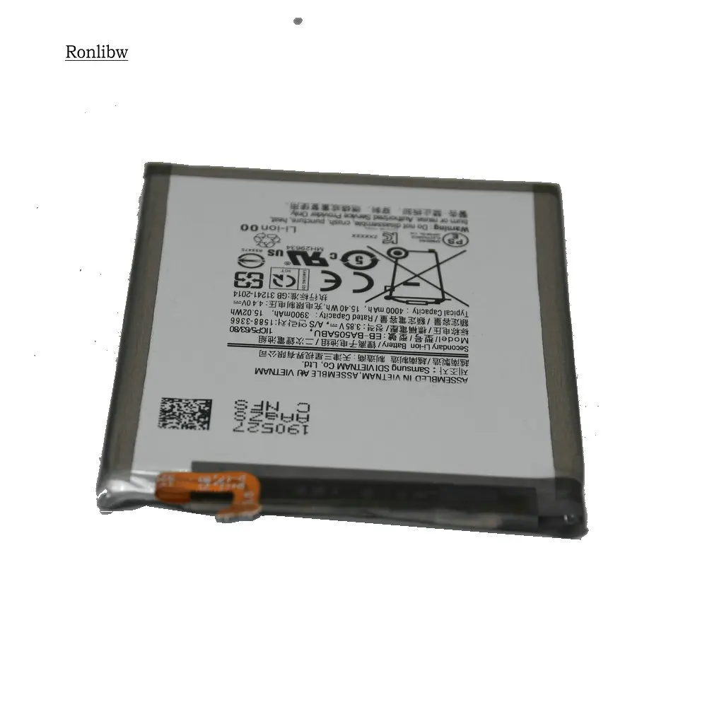 Ronlibw 5 шт. 4000 мАч сменная батарея EB-BA505ABU EB-BA505ABN для A50 A505F SM-A505F батарея мобильного телефона