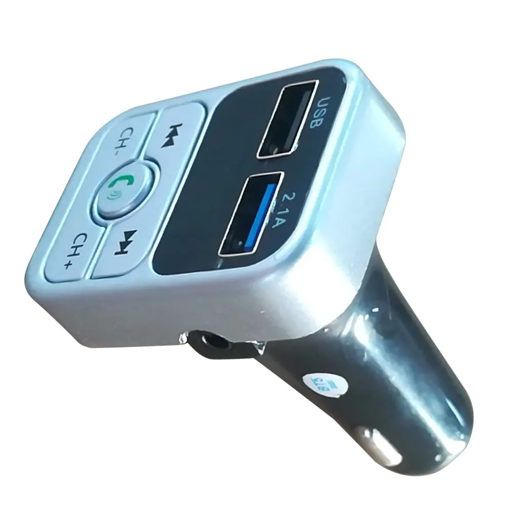 

B2 Portable Multifunction Car Mp3 Player Handsfree Fm Transmitter Disk Car Player Small Car Mp3 Music Player