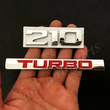 

3D Metal Chrome 210 Turbo Car Trunk Rear Emblem Badge Decal Sticker i VTEC