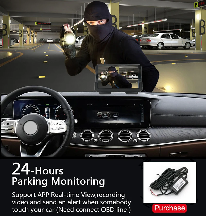 Автомобильный GPS навигатор экран 7 дюймов Android четырёхъядерный 768 м + 16 Гб|GPS для