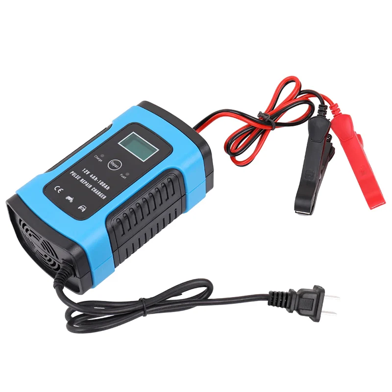 

Charger Car Battery Starter Jump Power Booster 12V Smart Auto Pulse Repair Charger NR-shipping
