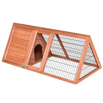 

50" Wooden Rabbit Guinea Pig Hutch Wooden Rabbit Guinea Pig Ferret House