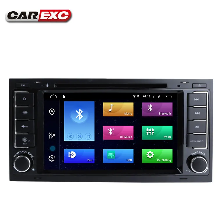 Excellent Android 9.0 7 Inch Car DVD Player For VW/Volkswagen/Touareg With Canbus Wifi GPS Navigation Bluetooth Radio Multimedia Carplay 5