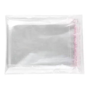 

200 pieces Candy Packaging Bag Self-adhesive Universal Packaging Opp Bag Small Disc Packaging Bag