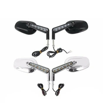 

for 09-17 V-ROD VRSCF Rearview Mirrors with LED Front Turn Signals