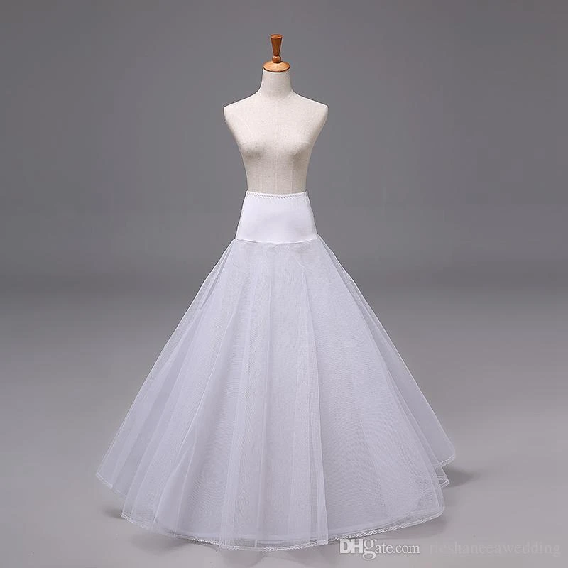 

A-Line Petticoat underskirt Wedding bridal dress Jupon mariage Halka Rockabilly Halka pod sukienke