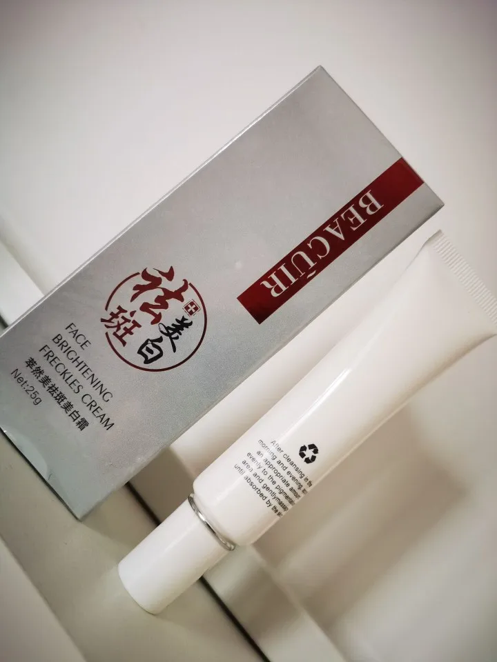 beacuir freckle whitening cream