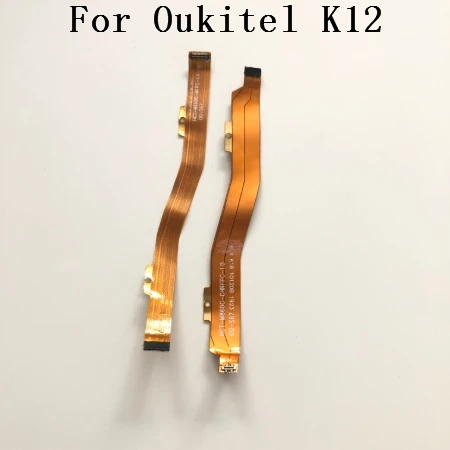 Б/у зарядная USB-плата Oukitel K12 для материнская плата FPC ЗАМЕНА детали ремонт починка