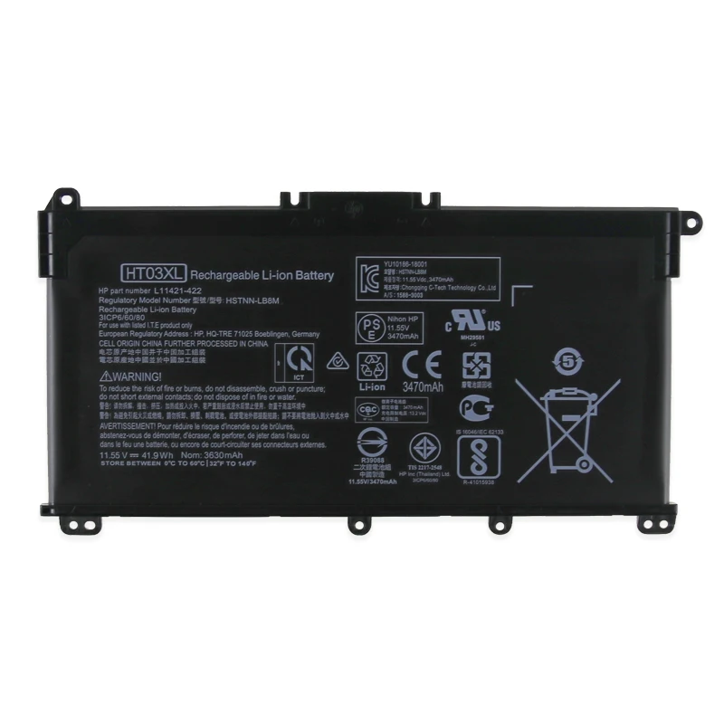Kede HT03XL Батарея для Pavilion hp 14-CE0025TU 14-CE0034TX 15-CS0037T 250 255 G7 HSTNN-LB8L L11421-421 HSTNN-LB8M/DB8R