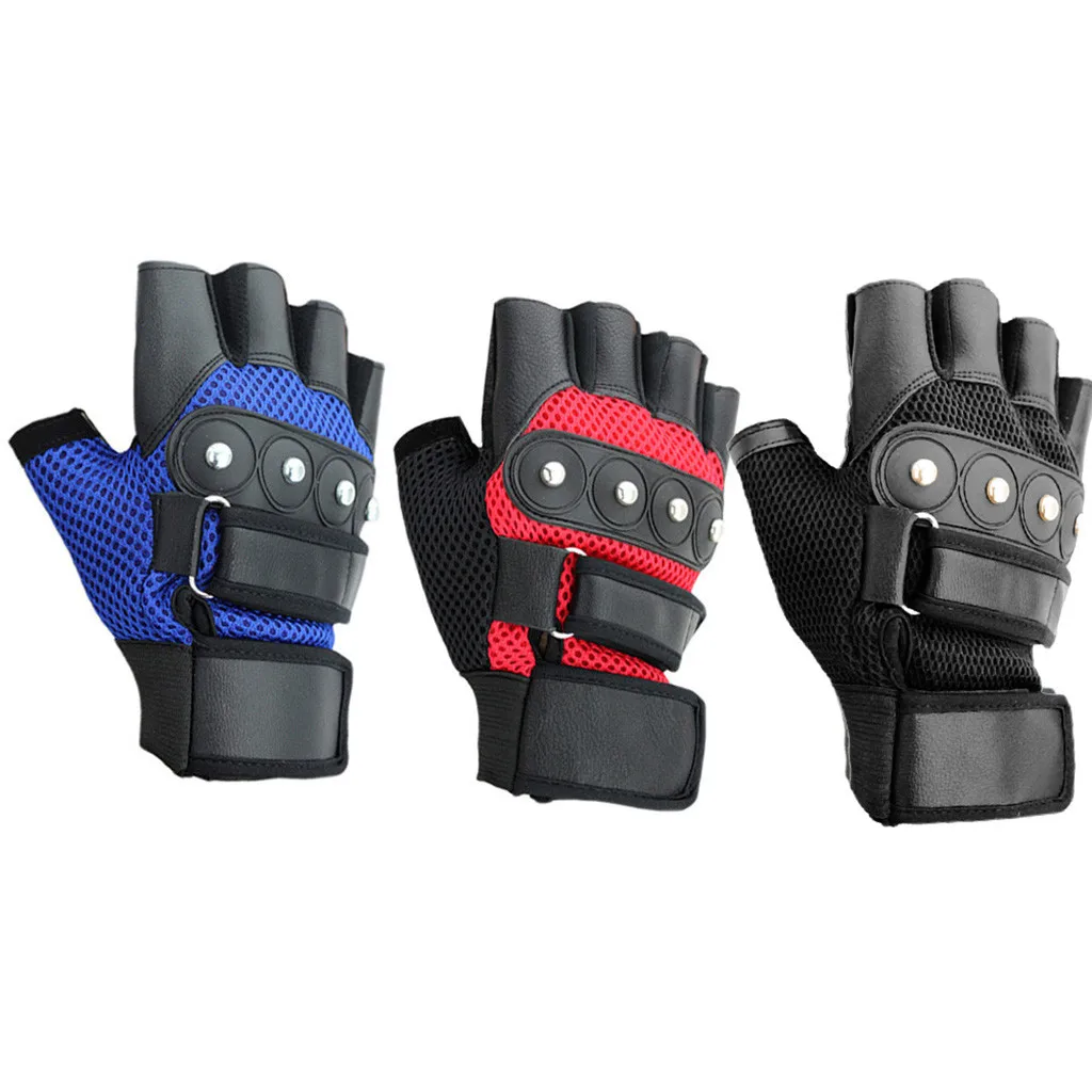 Half Finger Outdoor Tactical Gloves Anti-Slip Work Safety Gloves For Outdoor Sport Hunt Bicycle Riding Hands Protection