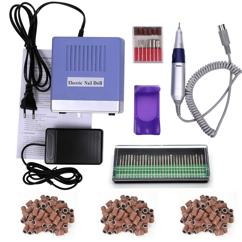 

30000r Electric Nail Polish Remover Tools Nail Drill Machine Nail-art Equipment Manicure Pedicure Files