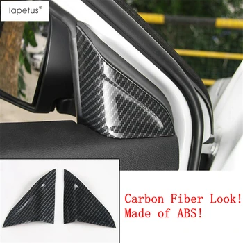 

Lapetus Accessories For Jeep Compass 2017 - 2020 Inside Dashboard Panel / Pillar A Door Triangle Sequins Molding Cover Kit Trim