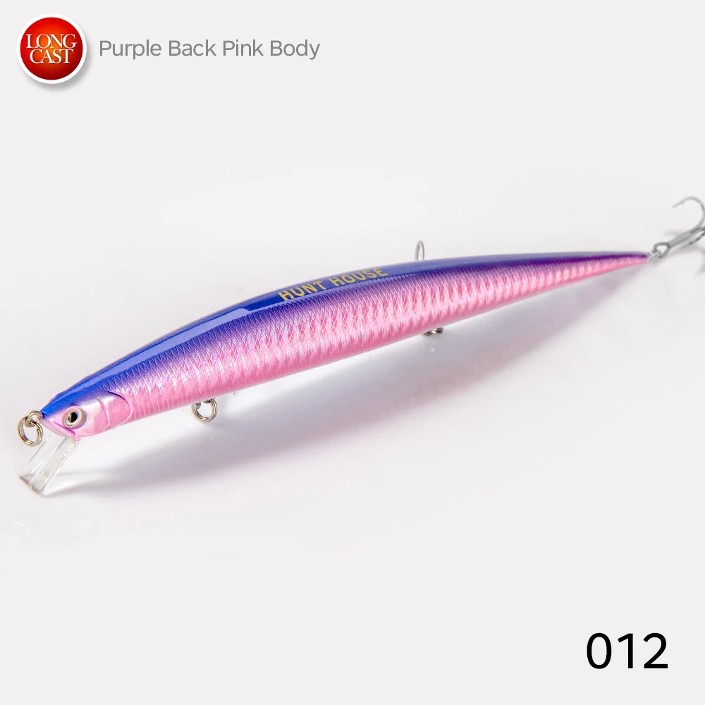 Leurre Hunthouse Tide Slim Minnow Flyer 175mm 34g, Appât Coulant Pour Mer Et Bass