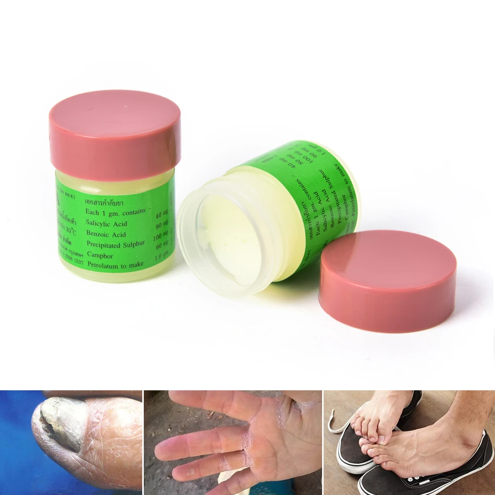 

1PC Treatment Ointment Stubborn Psoriasis Eczema Foot Itching Cowhide Scabies