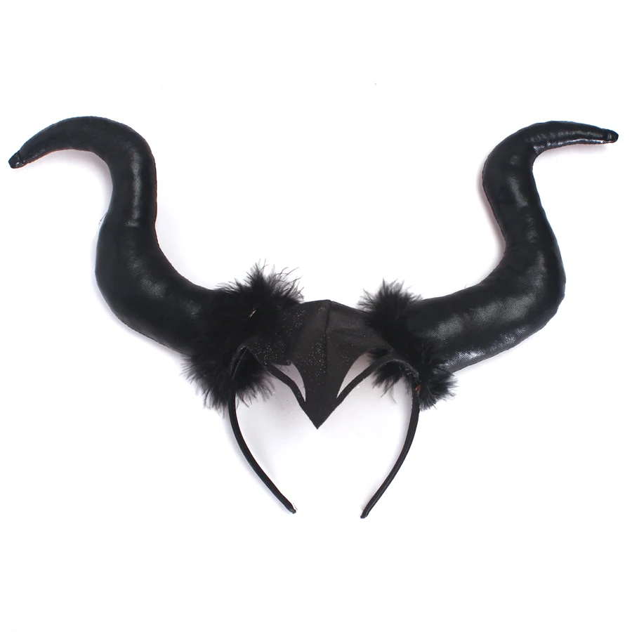 Kids Maleficent Evil Queen Girls Halloween Fancy Tutu Dress Costume Children Christening Dress Up Black Gown Villain Clothes (8)