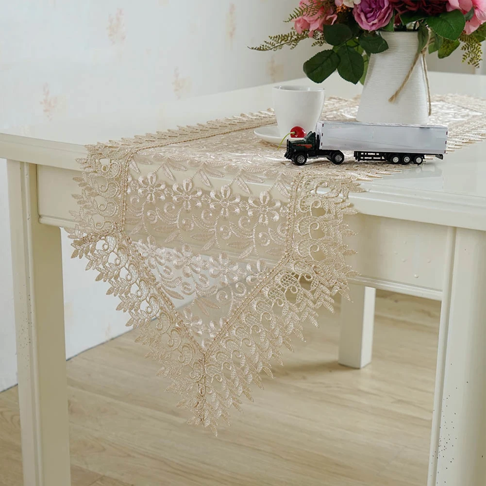 DIY кофе ужин Свадебный Настольный Ресторан обеденный банкет Европейский стиль домашний декор Прямоугольный Вышитый столик для отеля