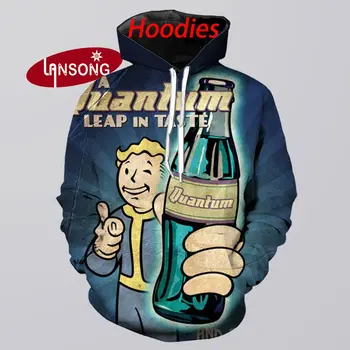 

New Hoodie 3d Print Fallout Game Men Funny Harajuku Sweashirts/pants Jacket Men Short Home Clothes Men Hip Hop Streetwears