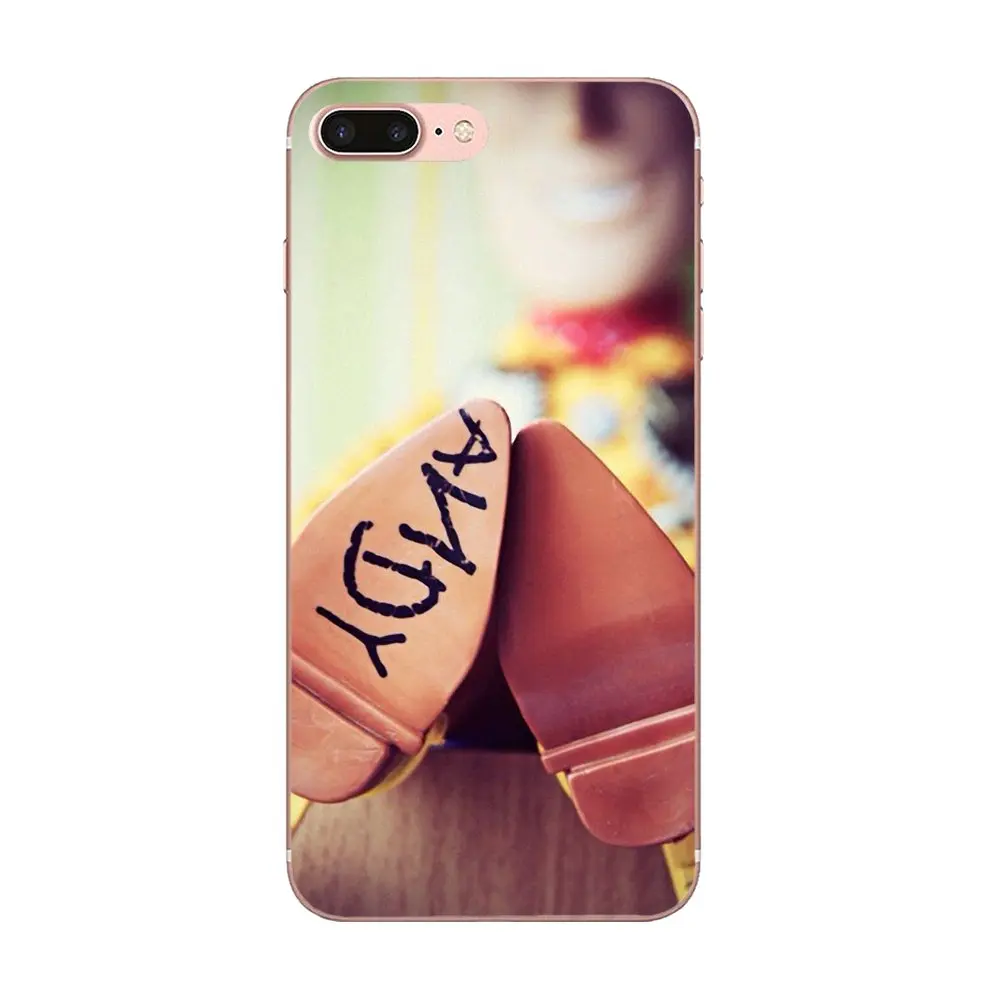 as picture Для Apple iPhone 4 4S 5 5C 5S SE 6 6S 7 8 Plus X XS Max XR Прозрачный чехол для телефона чехол Вуди из «Истории игрушек» Andy - Цвет: as picture