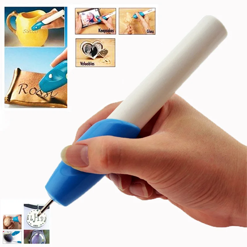 Portable Engraving Pen For Scrapbooking Tools Stationery Diy Engrave It Electric Carving Pen Machine Graver Tools Tips Set