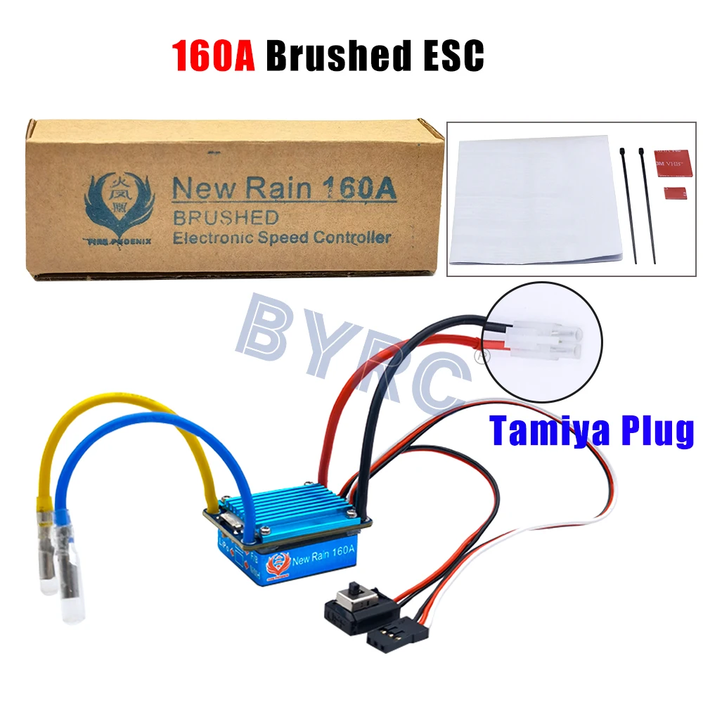 RC ESC, 200A ESC Regolatore Di Velocità Elettrico Con Raffreddaento Ad - Foto 2