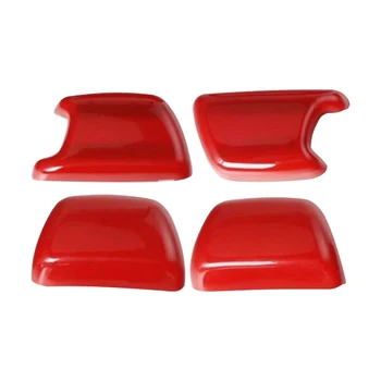 

DWCX 4PCS Seat Safety Belt Side Button Cover Trim Decoration Red Fit for Jeep Wrangler JK 2008-2011 2012 2013 2014 2015 2016