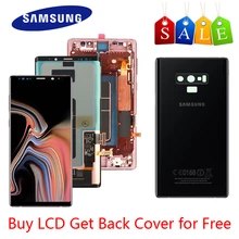 

ORIGINAL Super AMOLED LCD For SAMSUNG Galaxy Note 9 LCD Display Note 9 Display N960 N960F Touch Screen With Note 9 Battery Cover