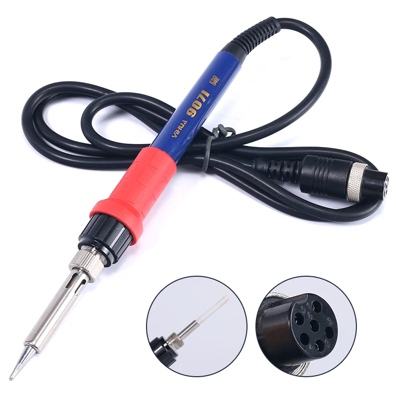 Soldering Iron Handle YIHUA 907A 907G 907I 907F 908A 908B 907K 900H Soldering Iron Handle 878A 8786D 853AAA 995D+ 862BD+ 992DA+ Soldering Station
