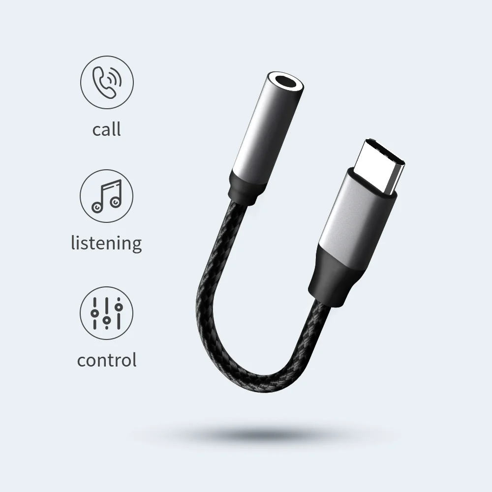 USB c к разъему aux кабель наушники Аудио Адаптер Тип 3 5 мм разъем для подключения