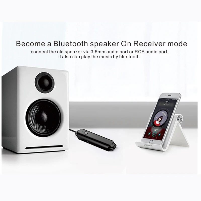 Bluetooth 5 0 Receiver 3 5mm Jack Aux Audio Receiver Adapter For Mobile Phone Headphone Wireless Music Adapter MP3 Car Kit