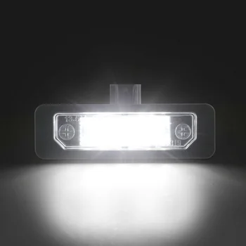 

18 SMD License Plate Light For Ford Mustang Flex 2010-2014 Decor 2pcs White Parts Replacement New