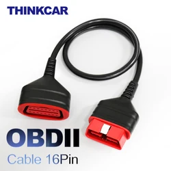THINKCAR – câble d'extension universel 16 broches pour câble OBD2, avec connecteur principal d'origine pour Easydiag 3.0/Mdiag/Golo 