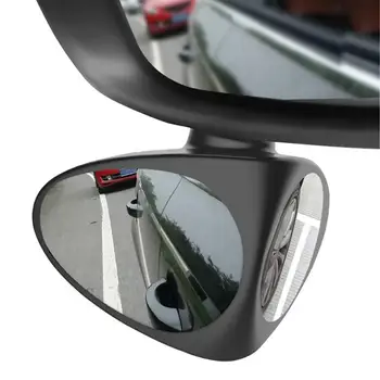 

1 Piece Car Blind Spot Mirror 360 Degree Convex Rotatable 2 Side Automibile Exterior Rear View Parking Mirror Safety Accessories