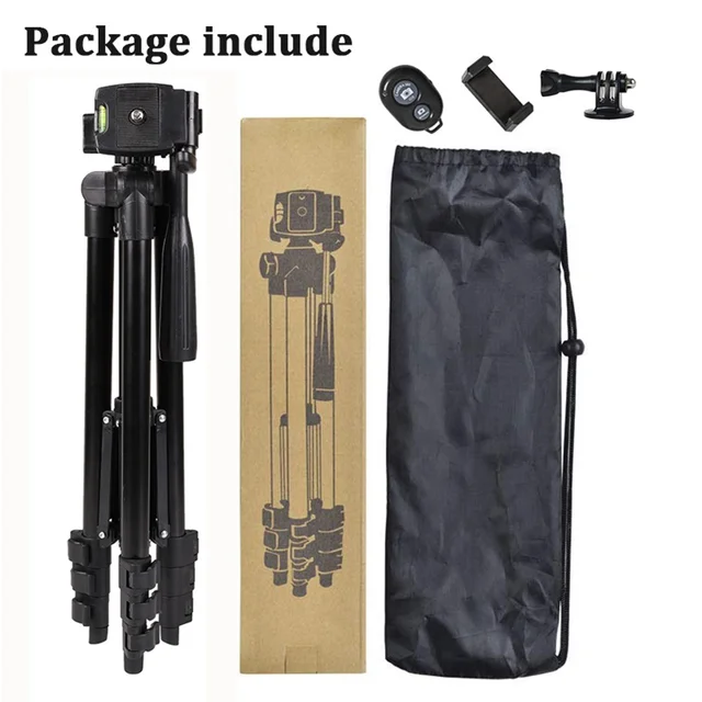 NA-3120 supporto treppiede telefono 40 pollici fotografia universale per Gopro iPhone Samsung - Foto 14 di 14