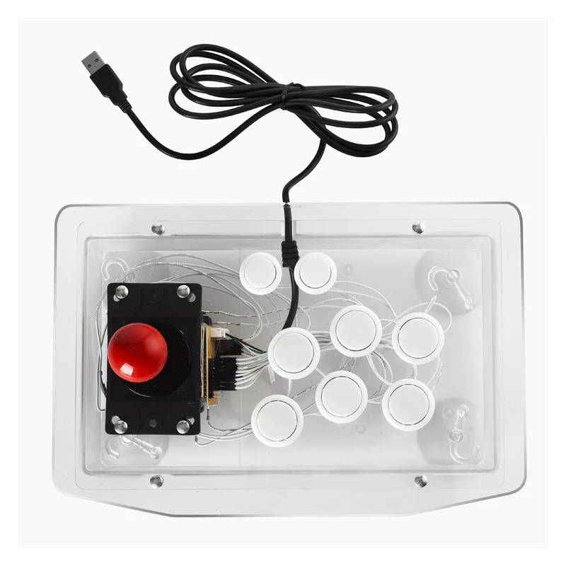 Аркадный джойстик 10 кнопок Pc контроллер компьютерная игра аркадные палочки боевой джойстик король консолей джойстик