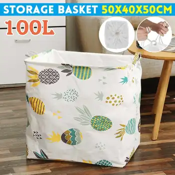 

Clothing Laundry Basket Bag Folding Laundry Basket Large Capacity Clothes Storage Bag Children Toy Storage Bucket Waterproof