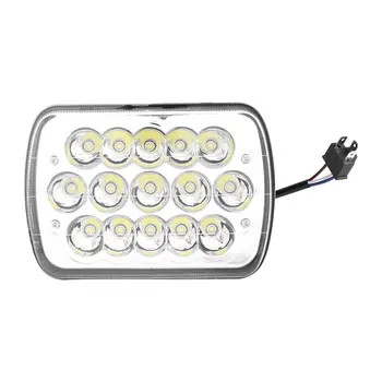 

ICOCO 45W LED Headlight Portable Square-Shape LED Working Light with 15pcs LEDs For Boat Tractor Truck Off-Road Cars Wholesale