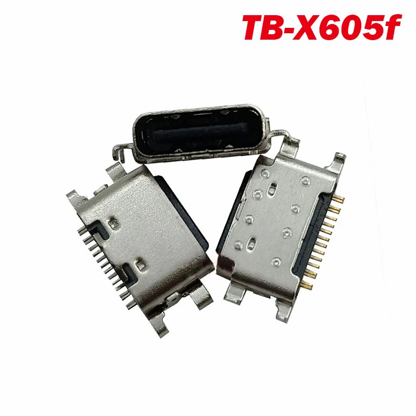 10 100PCS For Lenovo Tablet Tab M10 10.1 inch TB N M X605FC/LC X705 Type c USB Jack Socket Charging Port Connector Plug|Connectors| - AliExpress