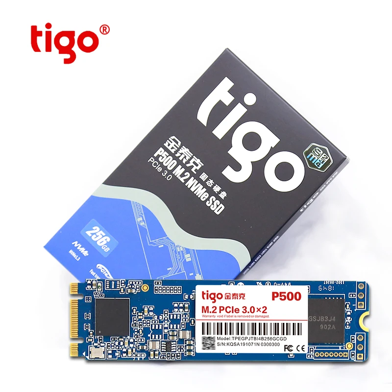 Tigo SSD M2 2280 NVMe 512GB Внутренний твердотельный накопитель PCI e 3 0x2 настольный ноутбук ПК