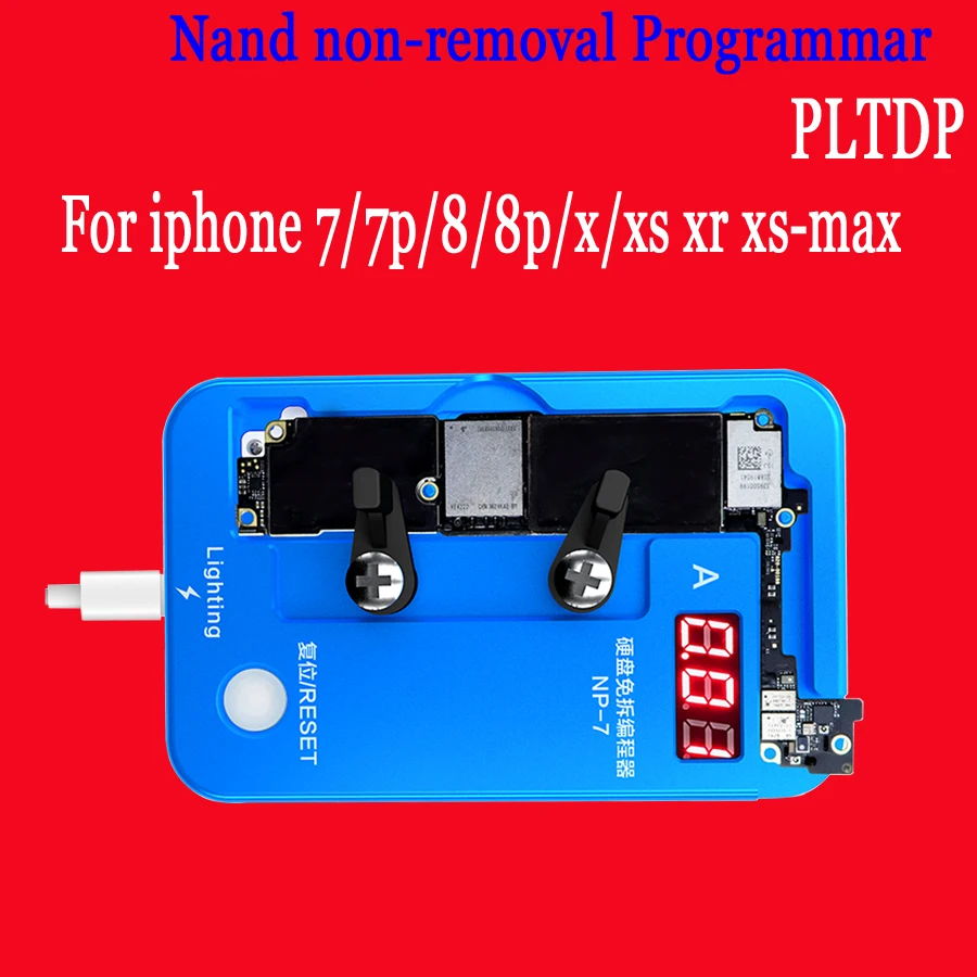 Жесткий диск NAND Программист без удаления для iPhone 7G 7 Plus 8G 8 Plus X XR XS XSMAX чтение/запись/изменение данных