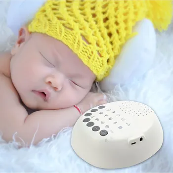 

Sound Machine Baby Sleep Soothers White Noise With 15 Soothing Sounds 15,30,60 Minutes Timer For Home Office Travel