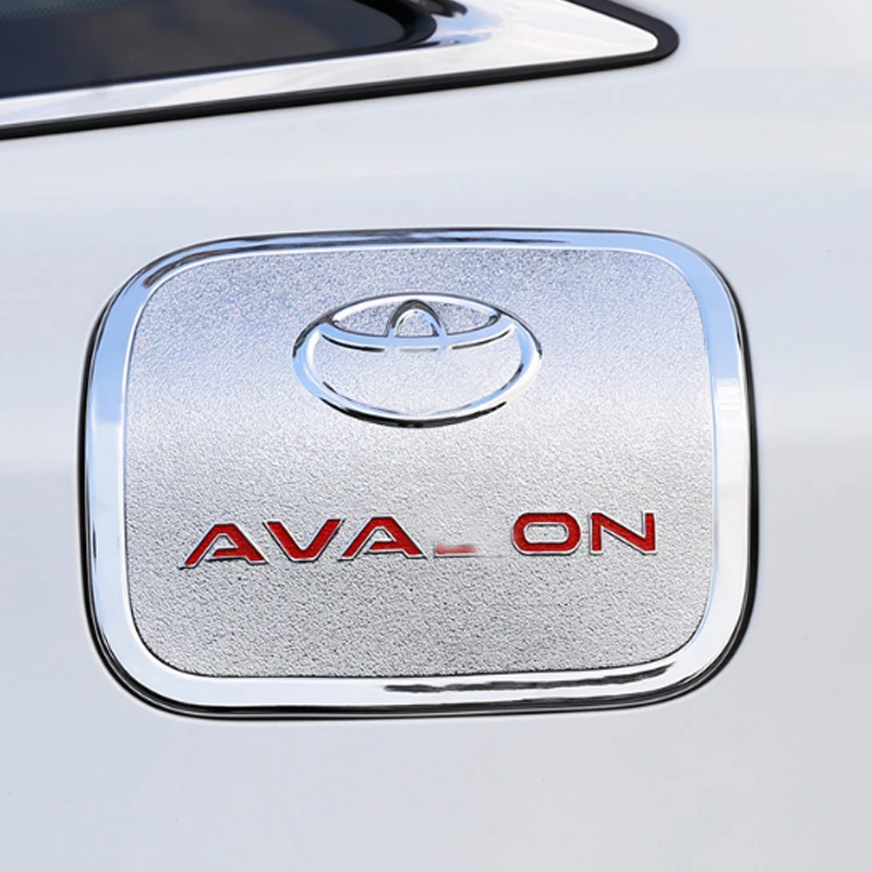 Модификация для Toyota Для Avalon Оцинкованная Крышка топливного бака наклейки, персонализированные наклейки на тело, декоративные наклейки