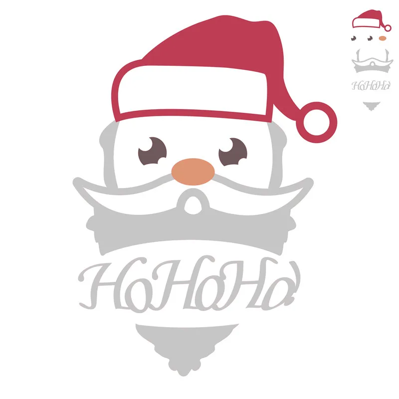 

Naifumodo Santa Claus with Hat Long Beard Metal Cutting Dies New 2019 Craft Dies Scrapbooking Album Embossing Stencil Die Cut