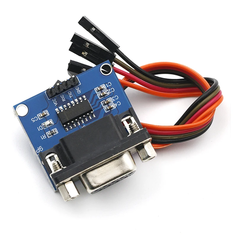MAX3232 RS232 в TTL модуль конвертера последовательного порта DB9 разъем MAX232 для Arduino|board