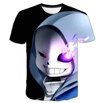 

Undertale Cute Fun Fight Print 3D T-shirt Boy Girls Popular Game Tshirt Boys Cool Summer Short Sleeve T shirt Punk Tee Clothes