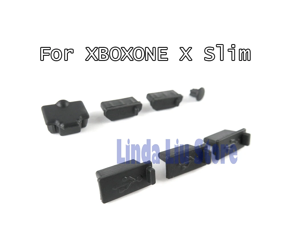 50 комплектов пылезащитных чехлов для XBOX ONE Slim S USB HDMI-совместимый пылезащитный