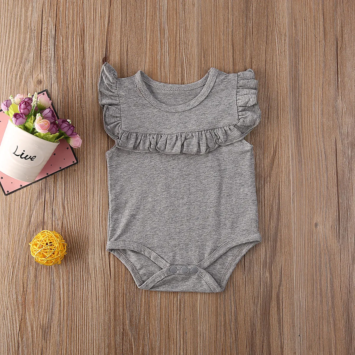 Baby Bodysuit for Summer Newborn Baby Girl