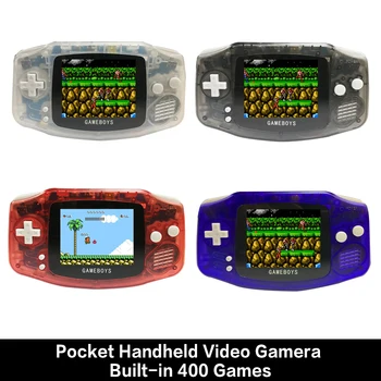 

Pocket Handheld Video Gamera Console 3 Inch Retro Classic AV TV Console Built-in 400 Games Support Dual Player for Adults & Kids