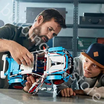 

City Technology 42077 Super car Speed Champion Creator Expert Racing 1085PCS rally car Building blocks Children building Toys