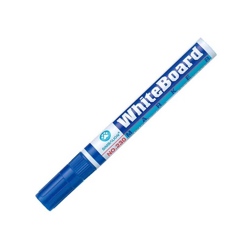 Promotional Lion Whiteboard Pen 230 Whiteboard Pen Wipable Mark Whiteboard Pen 1.5 Mm Office Stationery Pen